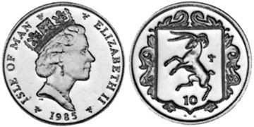 10 Pence 1985-1987