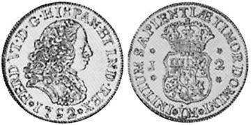 2 Escudos 1751-1753