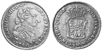 2 Escudos 1763-1770