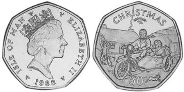 50 Pence 1988