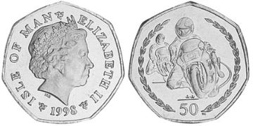 50 Pence 1998-1999