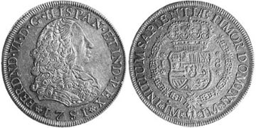 8 Escudos 1751-1753