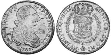 8 Escudos 1763-1768