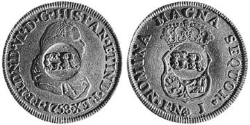 1 Pound 5 Shilling 1758-1759