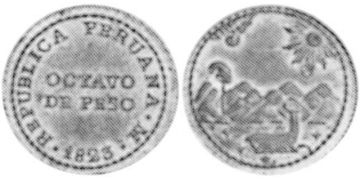 1/8 Peso 1823