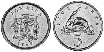 5 Cents 1969-1989