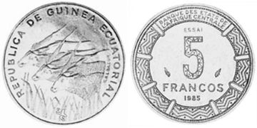 5 Francos 1985