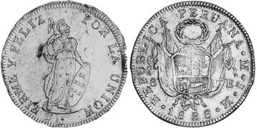 8 Escudos 1826-1840