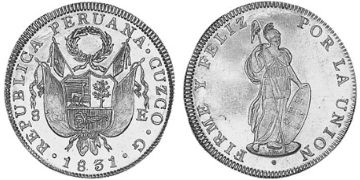 8 Escudos 1826-1834