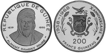 200 Francs 1969-1970