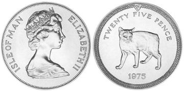 25 Pence 1975