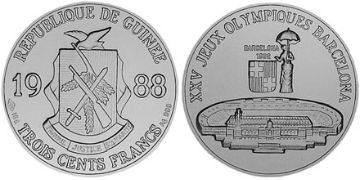 300 Francs 1988