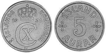 5 Aurar 1926-1931