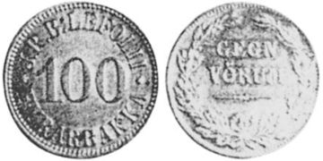 100 Aurar 1900