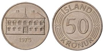 50 Kronur 1970-1980