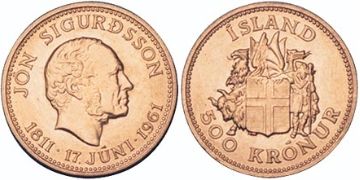 500 Kronur 1961