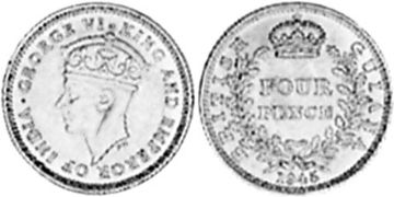 4 Pence 1938-1943