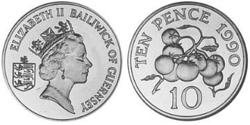 10 Pence 1985-1990