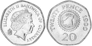 20 Pence 1999-2012