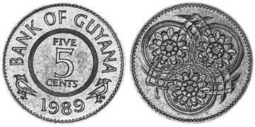 5 Cents 1967-1992