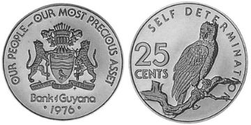 25 Cents 1976-1980