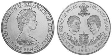 25 Pence 1981