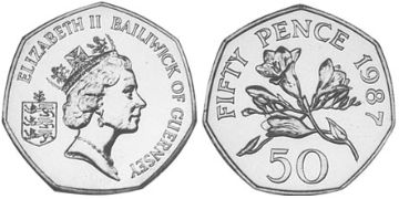 50 Pence 1985-1997