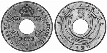 5 Centů 1920