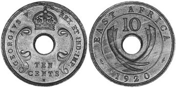 10 Centů 1920