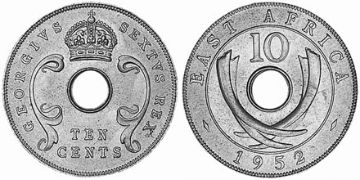 10 Centů 1949-1952