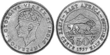 50 Centů 1937-1944