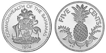 5 Centů 1974-2006
