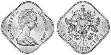 15 Centů 1966-1970