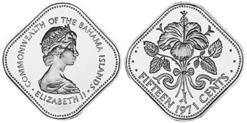 15 Centů 1971-1973
