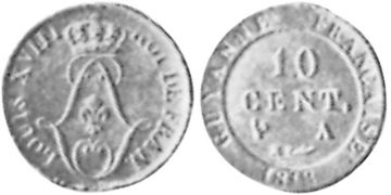 10 Centimes 1818