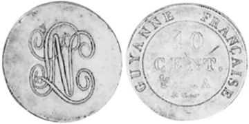 10 Centimes 1817
