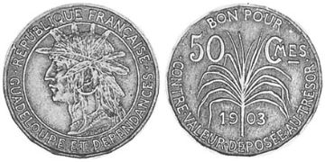 50 Centimes 1903-1921
