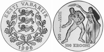 100 Krooni 1996