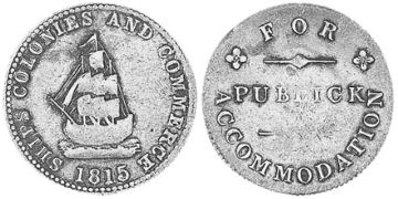 1/2 Penny 1815