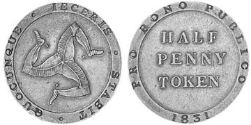 1/2 Penny 1831