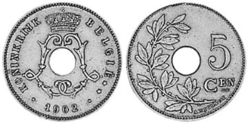 5 Centimes 1902-1903