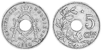 5 Centimes 1930-1931