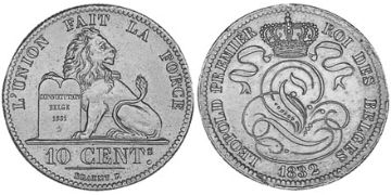 10 Centimes 1832-1856
