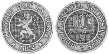 10 Centimes 1861-1864