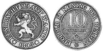 10 Centimes 1894-1901