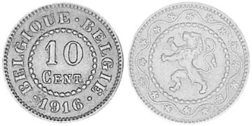 10 Centimes 1915-1917