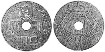 10 Centimes 1941-1946