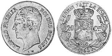 20 Centimes 1852-1858