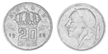 20 Centimes 1954-1960