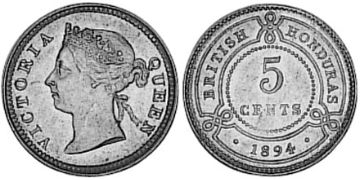 5 Centů 1894